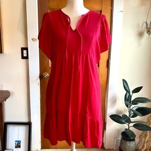 Knox Rose Red Mini Dress